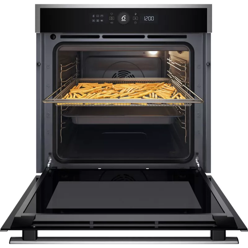 Whirlpool WOI4S8CM1SXA 73 L negro, acero inoxidable