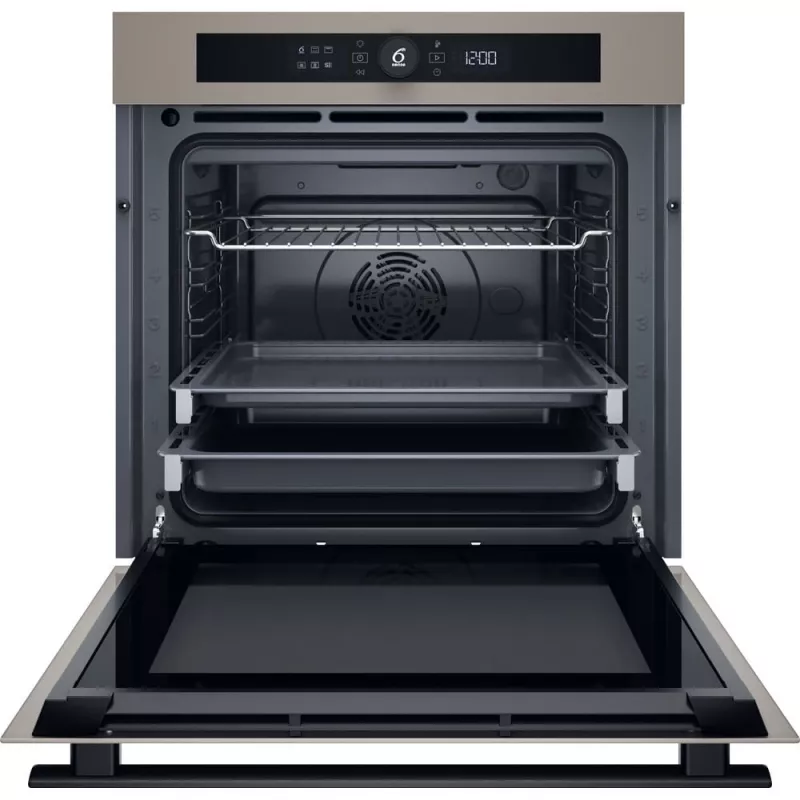 Horno de empotrar WHIRLPOOL WOI4S8HM2SEA 6th Sense Hid Steam+ Urban beige