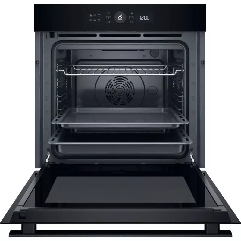Horno de empotrar Whirlpool WOI4S8PM0SBA 73 L negro eléctrico control táctil