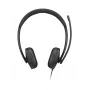 Lenovo VoIP Headset 5000 auricular con cable diadema oficina/call center USB Type-C negro