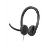 Lenovo VoIP Headset 5000 auricular con cable diadema oficina/call center USB Type-C negro