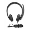 Lenovo VoIP Headset 5000 auricular con cable diadema oficina/call center USB Type-C negro