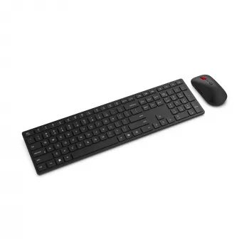 Lenovo 4X31S04848 teclado ratón incluido oficina RF Wireless + Bluetooth inglés US negro