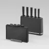 Cuchillo de cocina Maestro MR-1412-negro set de cuchillo y tabla