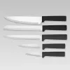 Cuchillo de cocina Maestro MR-1412-negro set de cuchillo y tabla