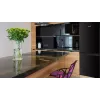 Frigorífico combi MPM MPM-182-KB-39, independiente 182 L (121 L frigorífico / 52 L congelador), negro, congelador inferior, puerta reversible