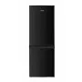 Frigorífico combi MPM MPM-182-KB-39, independiente 182 L (121 L frigorífico / 52 L congelador), negro, congelador inferior, puerta reversible