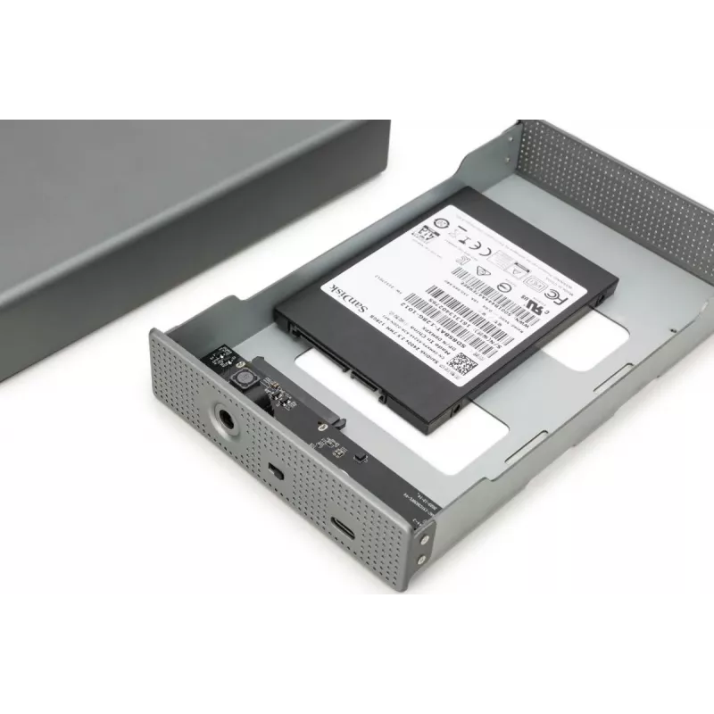 Carcasa para HDD Digitus DA-71106-1 USB 3.0 3,5 inch SATA 16TB aluminio