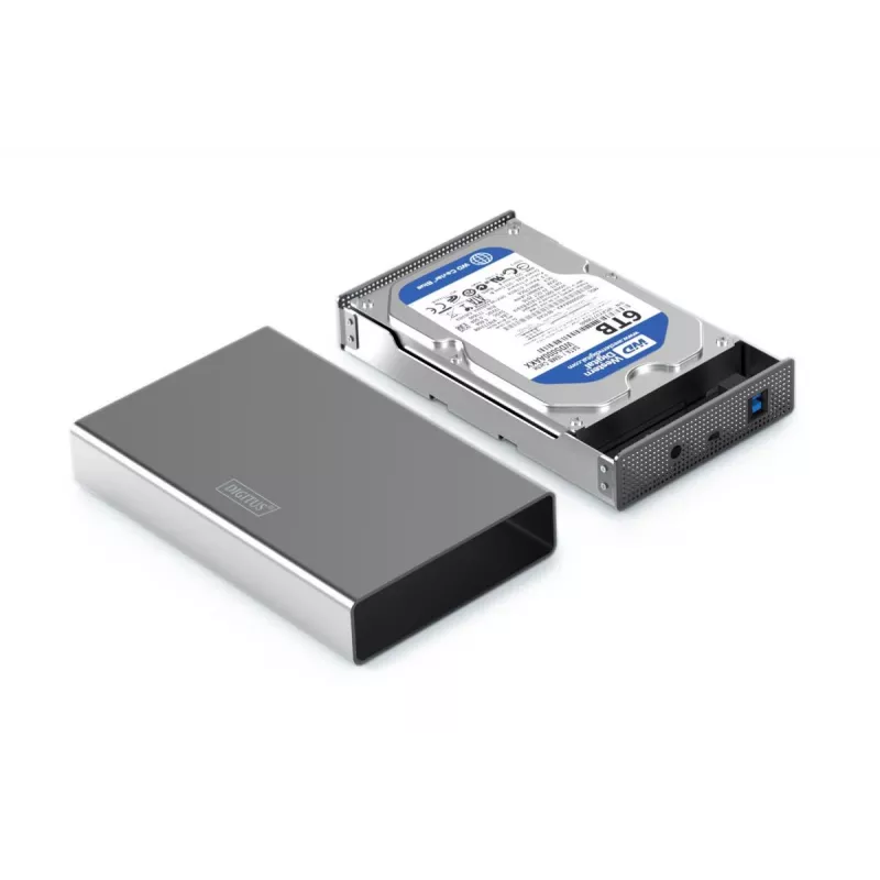 Carcasa para HDD Digitus DA-71106-1 USB 3.0 3,5 inch SATA 16TB aluminio