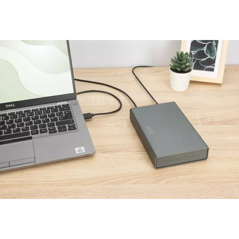 Carcasa para HDD Digitus DA-71106-1 USB 3.0 3,5 inch SATA 16TB aluminio