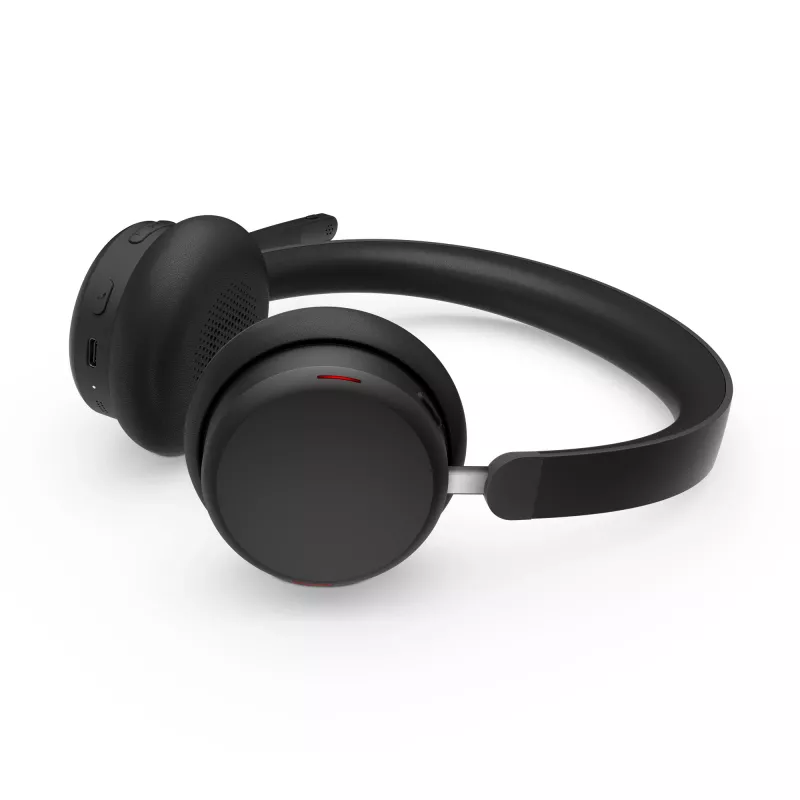 Auriculares con ANC Lenovo 6550 inalámbricos diadema oficina/callcenter USB Type-C Bluetooth negro