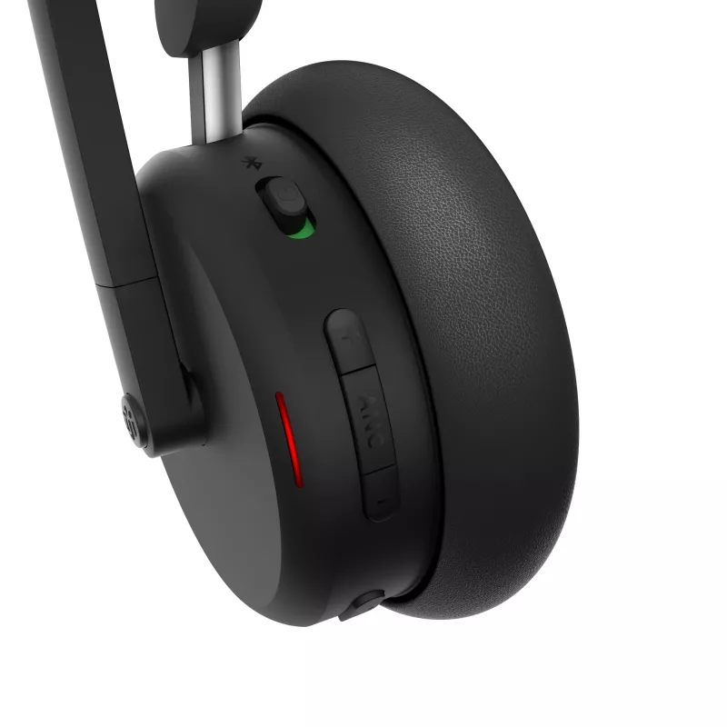 Auriculares con ANC Lenovo 6550 inalámbricos diadema oficina/callcenter USB Type-C Bluetooth negro