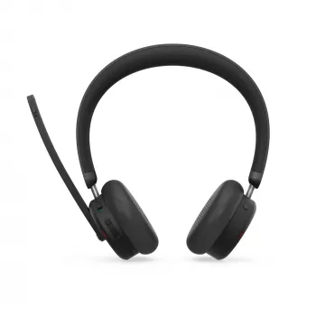 Auriculares Lenovo 6550 inalámbricos diadema oficina/callcenter USB Type-C Bluetooth negro