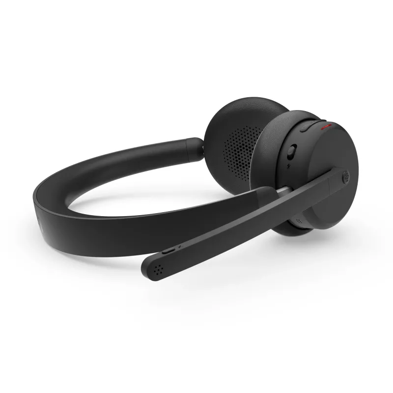 Auriculares Lenovo 6550 inalámbricos diadema oficina/callcenter USB Type-C Bluetooth negro