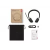 Auriculares Lenovo 6550 inalámbricos diadema oficina/callcenter USB Type-C Bluetooth negro