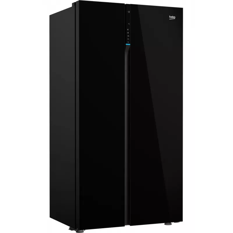 Frigorífico side-by-side Beko GN163140ZGBN independiente 558 L negro