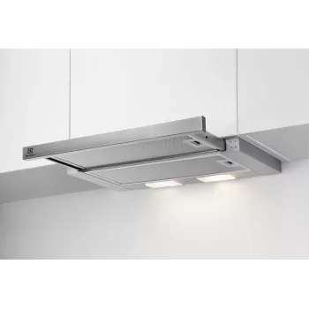 Campana extractora integrable Electrolux LFP326S, 598 mm, filtro de grasa de aluminio, 410 m³/h