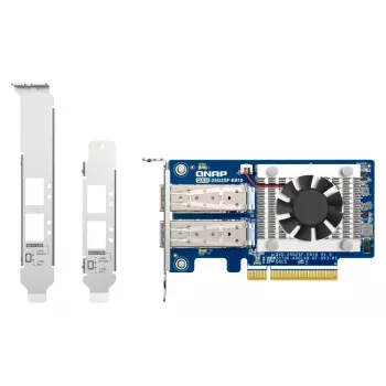 Tarjeta de red QNAP QXG-25G2SF-E810 interna fibra óptica 25000 Mbit/s