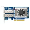 Tarjeta de red QNAP QXG-25G2SF-E810 interna fibra óptica 25000 Mbit/s