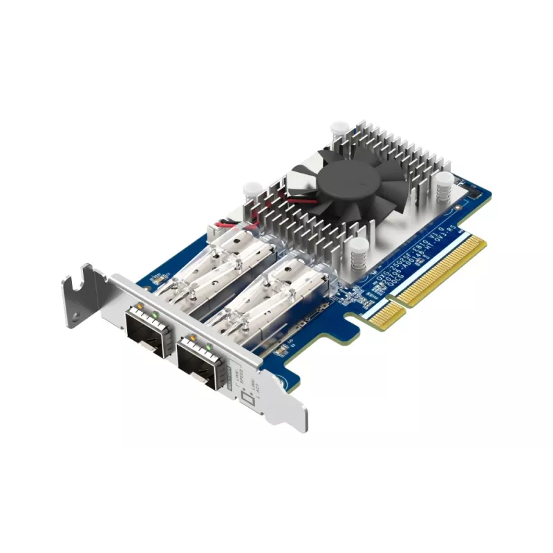 Tarjeta de red QNAP QXG-25G2SF-E810 interna fibra óptica 25000 Mbit/s