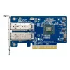 Tarjeta de red QNAP QXG-25G2SF-E810 interna fibra óptica 25000 Mbit/s