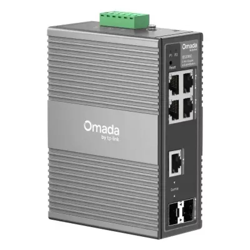 Switch de red TP-Link Omada IES206G Managed Gigabit Ethernet (10/100/1000) negro
