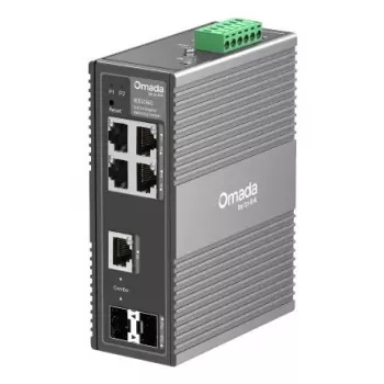 Switch de red TP-Link Omada IES206G Managed Gigabit Ethernet (10/100/1000) negro