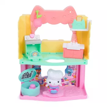 Figura de acción Gabby's Dollhouse Cakeys Sprinkle Cake-tastic cocina multicolor
