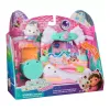 Figura de acción Gabby's Dollhouse Cakey Cat's balcón de dulces multicolor