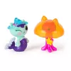 La casa de muñecas de Gabby: La película, MerCat y Kitty Jellyfish, figuras de juego con 2 accesorios, juguete infantil para niñas y niños a partir de 3 años