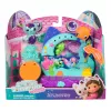 La casa de muñecas de Gabby: La película, acuario de MerCat, con figura de juego y accesorios de casa de muñecas, juguete infantil para niñas y niños a partir de 3 años