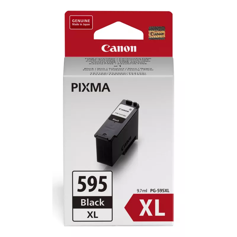 Cartucho de tinta Canon PG-595XL 1 ud. original alto rendimiento (XL) negro