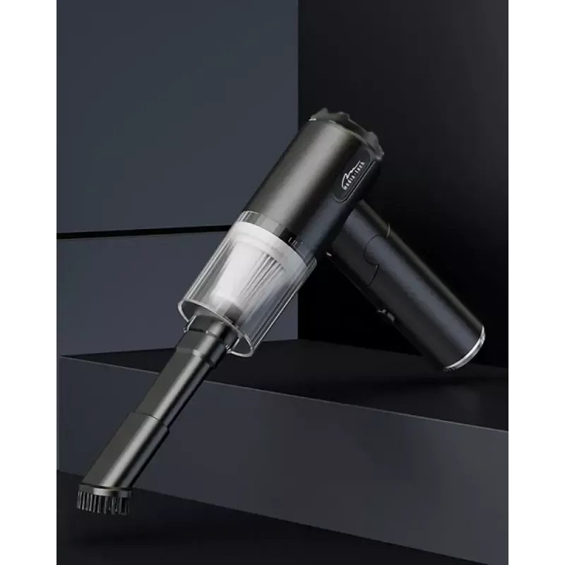 Soplador mini MEDIA-TECH MT6538 2 EN 1 Jet Air Duster — limpiador de mano inalámbrico, 2000 mAh, 65 W, 2500 l/min, 7000 Pa