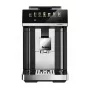 Amica Elegance CM 7011 cafetera espresso, molinillo de acero, sistema de espumado de leche integrado