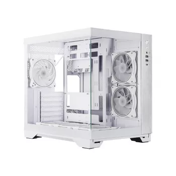 Caja de ordenador Chieftec GM-30W-TG-OP Cube blanca
