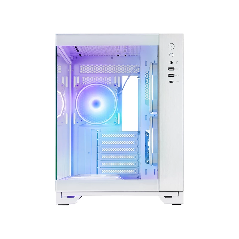 Caja de ordenador Chieftec GM-30W-TG-OP Cube blanca
