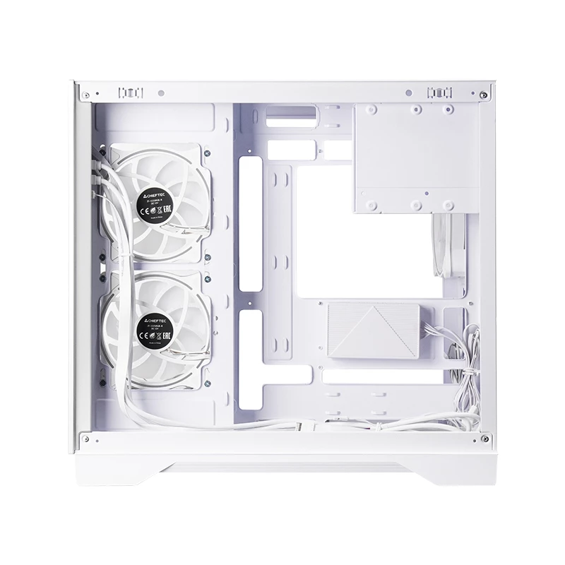 Caja de ordenador Chieftec GM-30W-TG-OP Cube blanca