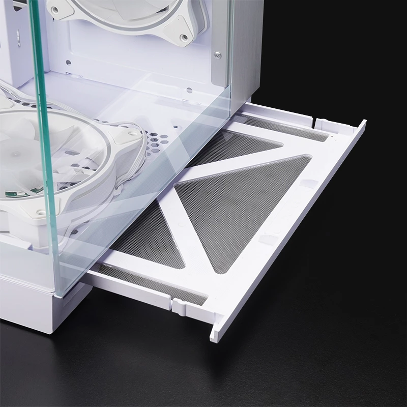 Caja de ordenador Chieftec GM-30W-TG-OP Cube blanca