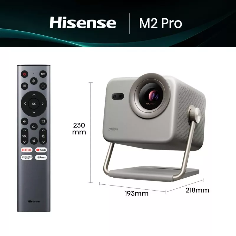 Hisense M2 Pro UHD 4K (3840x2160) 3D gris
