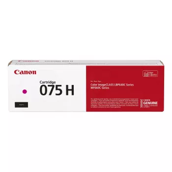Tóner Canon 075 High Capacity 2500 páginas magenta