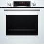 Horno eléctrico empotrable Bosch Serie 6 HBG536EW4 — 71 L, 3400 W, blanco, EasyClean, 10 programas automáticos
