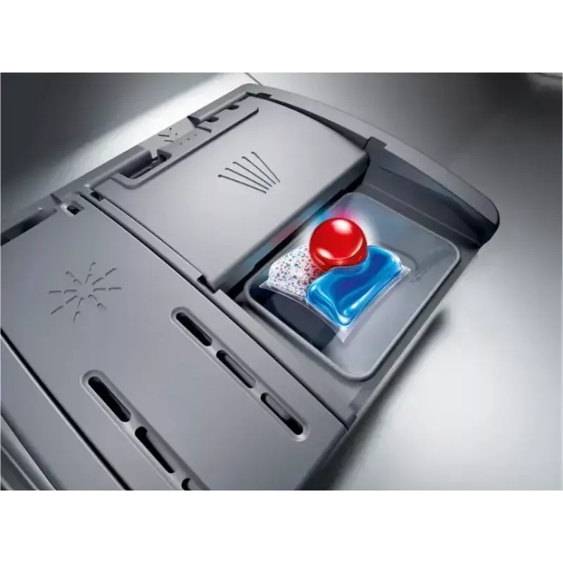 Lavavajillas integrable Bosch SMU2HVS06E — 60 cm totalmente integrado, 14 cubiertos, 5 programas, secado por intercambiador de calor