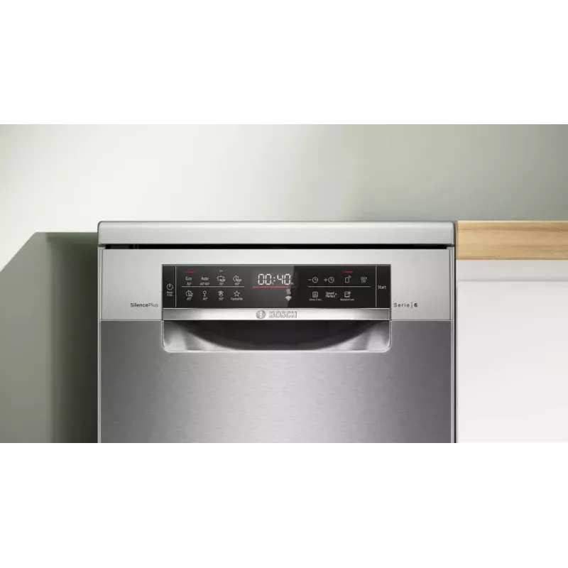 Lavavajillas independiente Bosch Serie 6 SPS6EMI21E — Slimline 45 cm, 10 cubiertos, 8 programas, clase de eficiencia energética B