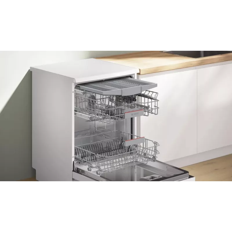 Lavavajillas Bosch Serie 4 SMS4HVW14E independiente 60 cm — 14 cubiertos, 46 dB, intercambiador de calor