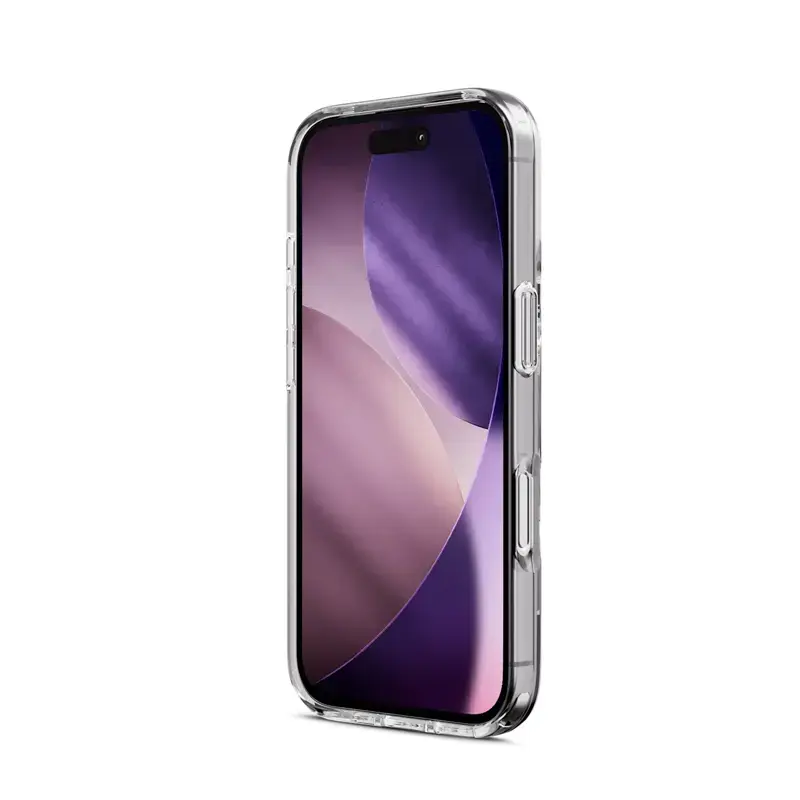 Funda Crong Clear MAG Cover con MagSafe para iPhone 17 transparente CRGCLRMIP1763TRS