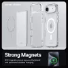 Funda Crong Clear MAG Cover con MagSafe para iPhone 17 Pro Transparente CRGCLRMIP1763PTRS