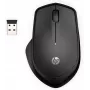 Ratón inalámbrico HP 280 Silent, para diestros, óptico, RF inalámbrico, negro
