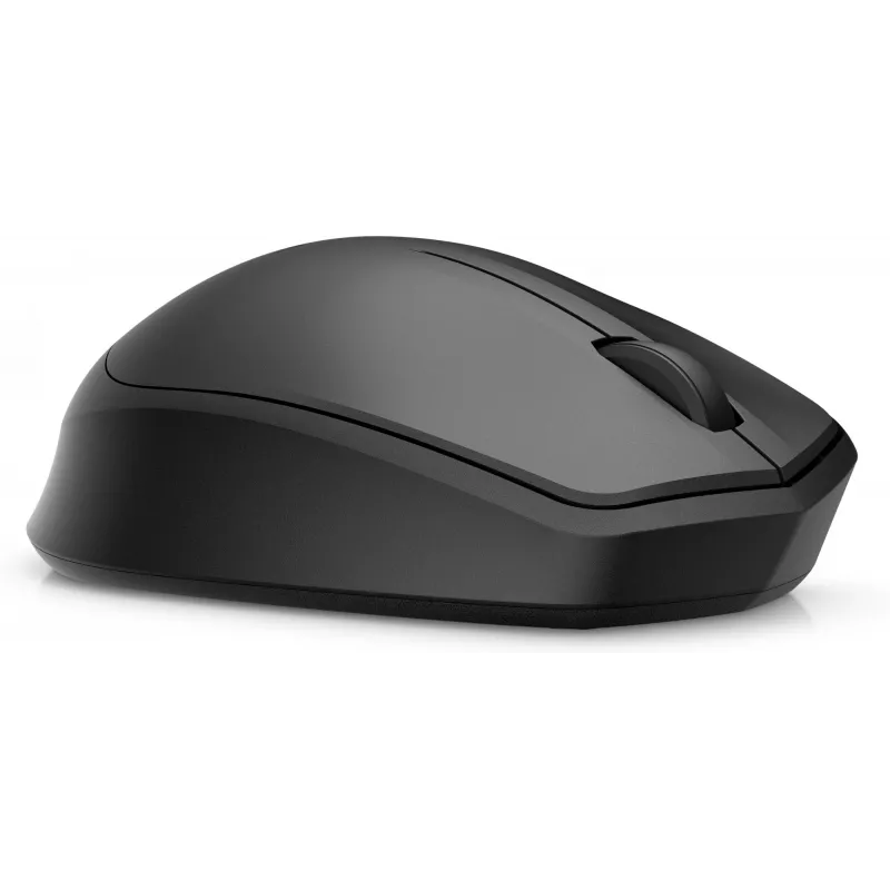 Ratón inalámbrico HP 280 Silent, para diestros, óptico, RF inalámbrico, negro