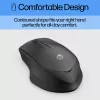 Ratón inalámbrico HP 280 Silent, para diestros, óptico, RF inalámbrico, negro