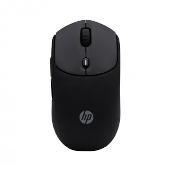 Ratón inalámbrico HP 400 Quiet negro, ambidiestro, RF inalámbrico + Bluetooth, 6000 DPI, negro